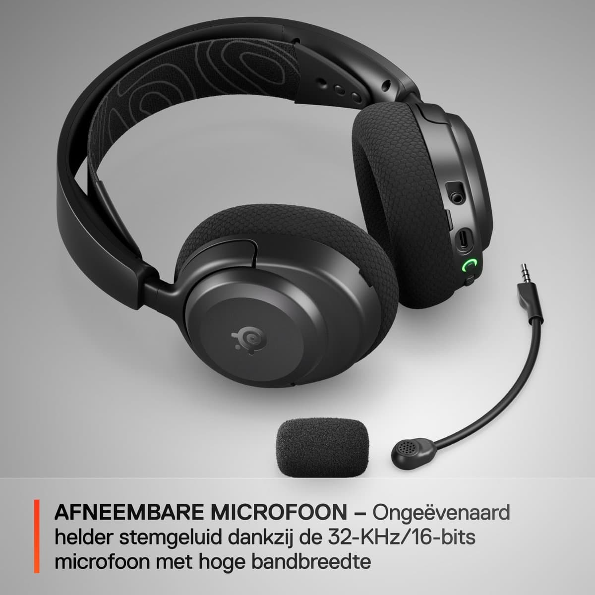 SteelSeries Arctis Nova 3X Wireless, 40 uur accu thumbnail 5
