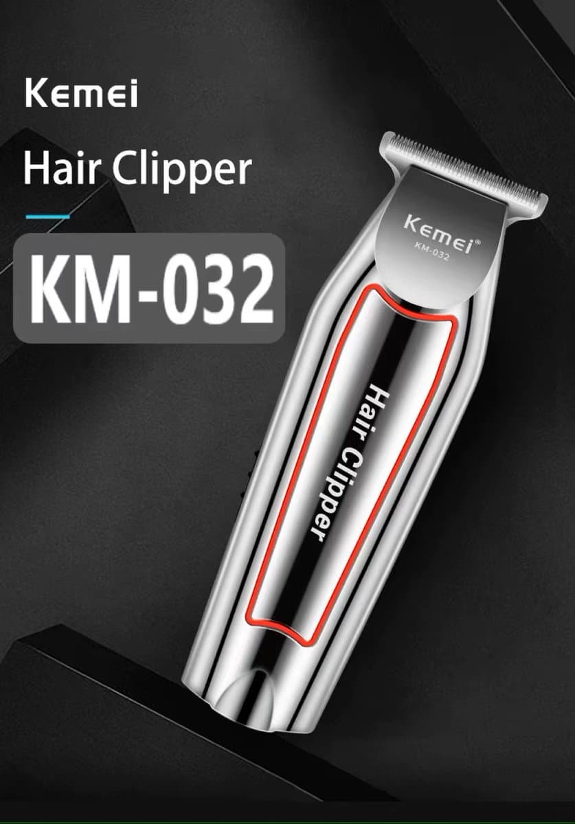 KEMEI KM-032 | Professionele Draadloze Tondeuse - Tondeuse Mannen Hoofdhaar - Cheveux Haar - Haartrimmer - Kapper Haar Machine - Haartondeuse - Trimmer Baard - Trimapparaat - Barber Hair Clipper - Kapper Trimmer - Kappersset thumbnail 3