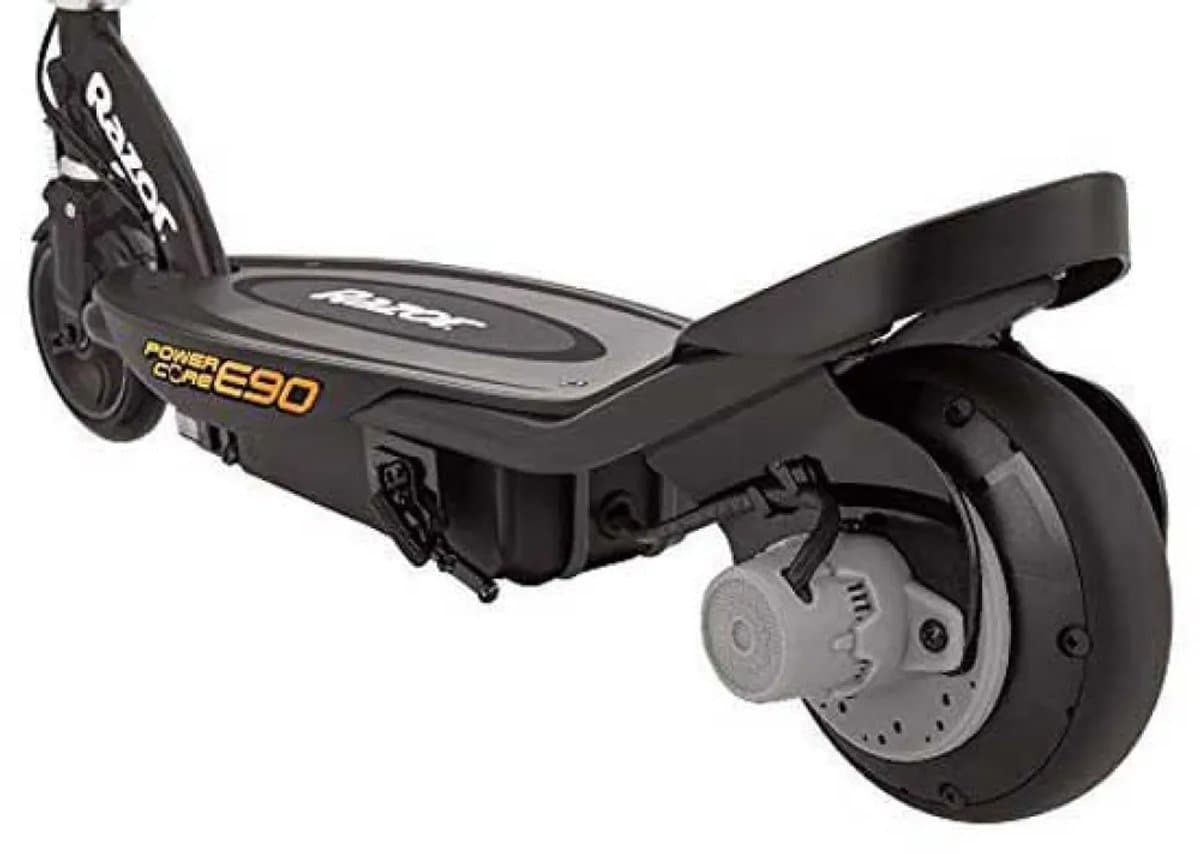 Razor E90 Power Core Black: 80 minuten rijtijd, naafmotor thumbnail 2