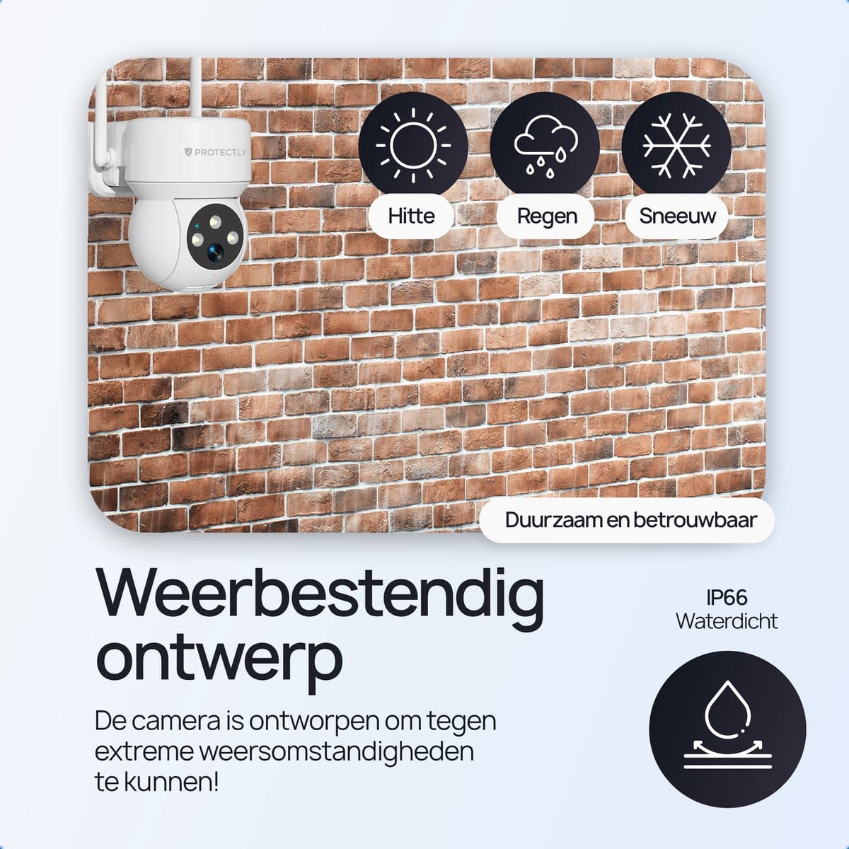Protectly Bewakingscamera Buiten – 2K HD 3MP met 64GB SD thumbnail 7