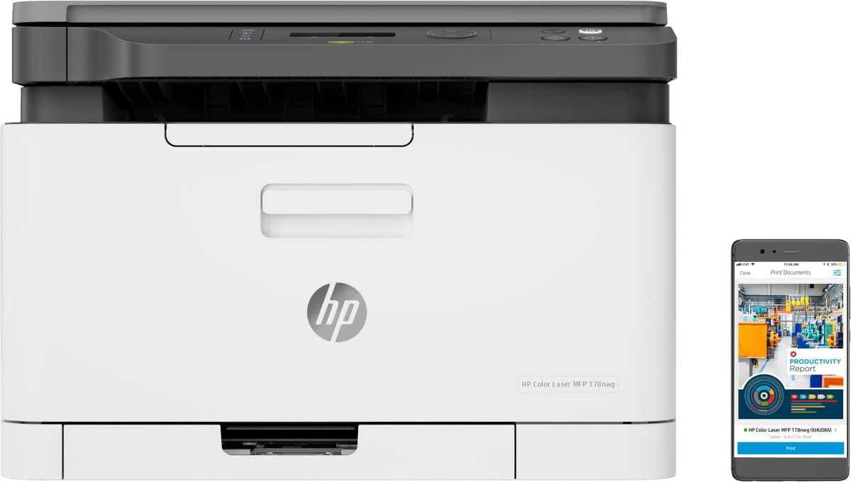 HP Color Laser 178nw - Kleuren Laserprinter - Wit thumbnail 6