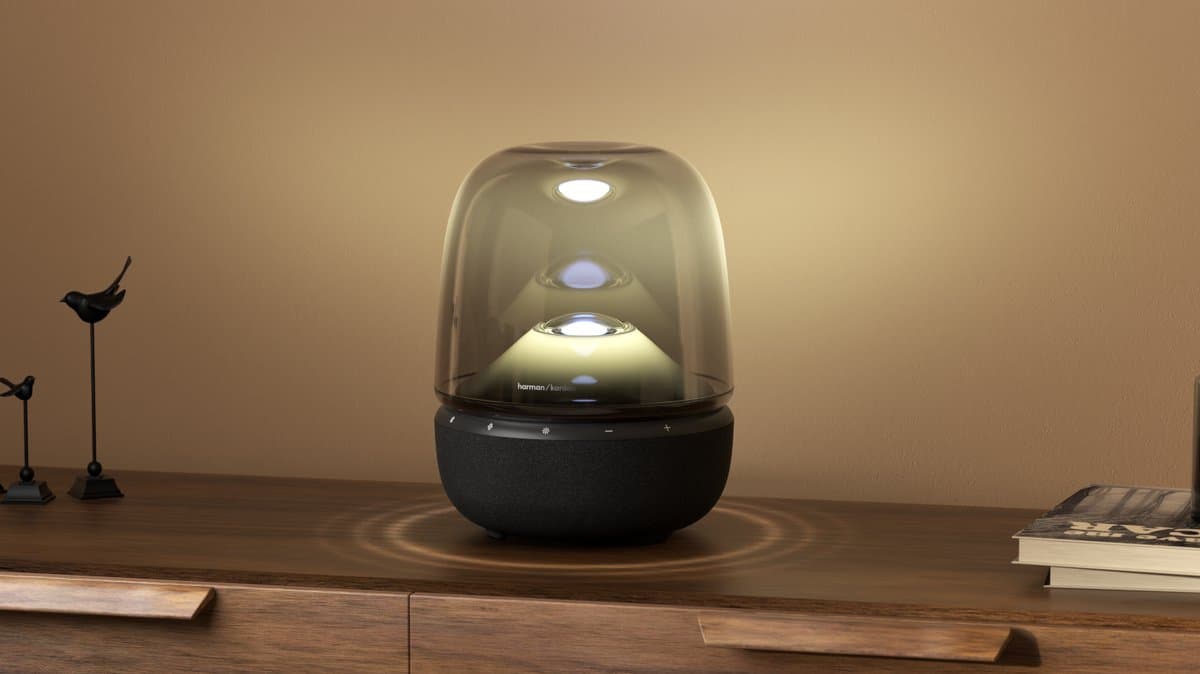 Harman Kardon Aura Studio 5: 360° geluid met ambient lighting thumbnail 2