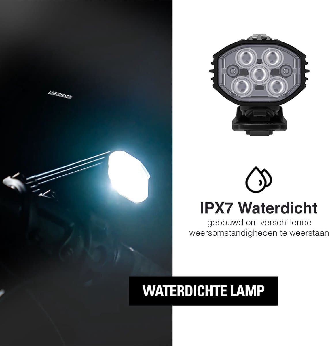 Lezyne Fusion Drive Pro 600 + KTC Drive Pro+ - Fietsverlichting set - Fietslicht voor en achter - Oplaadbaar - Waterdicht - 600 lumen - Zwart thumbnail 8