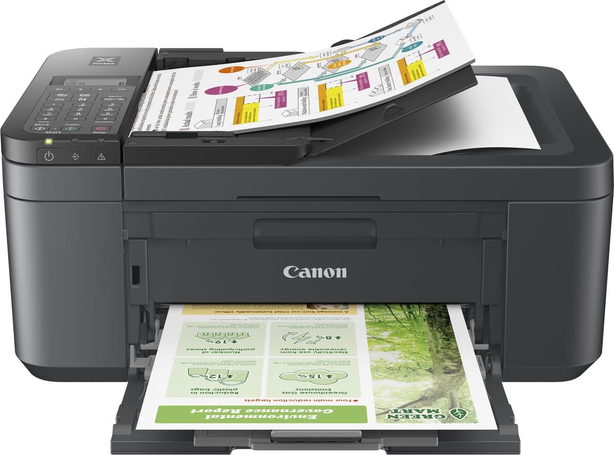 Canon PIXMA TR4755i - Multifunctionele Inkjetprinter - Zwart thumbnail 3
