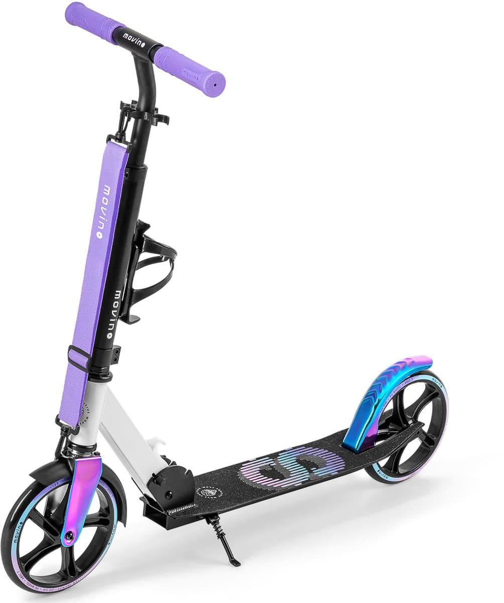 Movino Infinity - Step - Regenboog - voor Jongens en Meisjes - Lagers ABEC-7 - Drie instelbare hoogte-opties - Draagkracht tot 100 kg thumbnail 5