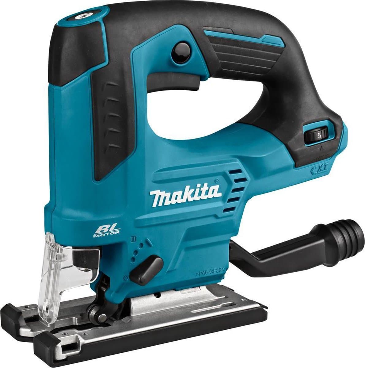 Makita JV103DZ 10.8V accu decoupeerzaag body, koolborstelloos thumbnail 6