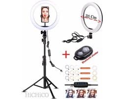 Selfie LED Ringlamp 33Cm