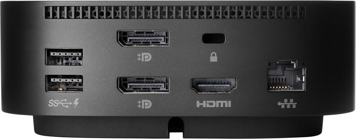 HP 5TW10AA USB-C Dock G5 - Docking Station - 100w - Thunderbolt - Windows - Apple - Chrome thumbnail 8