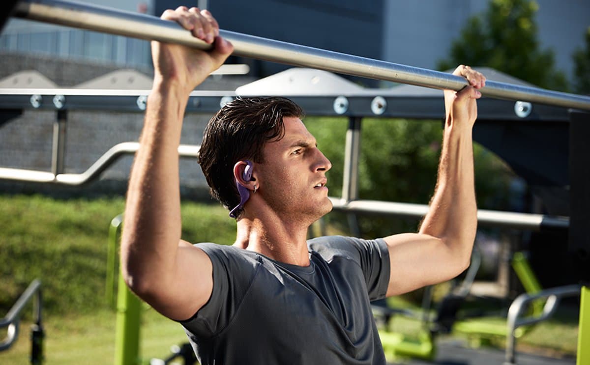 JBL Endurance Pace - Draadloze Open Ear Oortjes met Nekband - Sport Oordopjes - Bluetooth - Hardlopen - 10 uur - IP68 - Zwart & Lime thumbnail 7