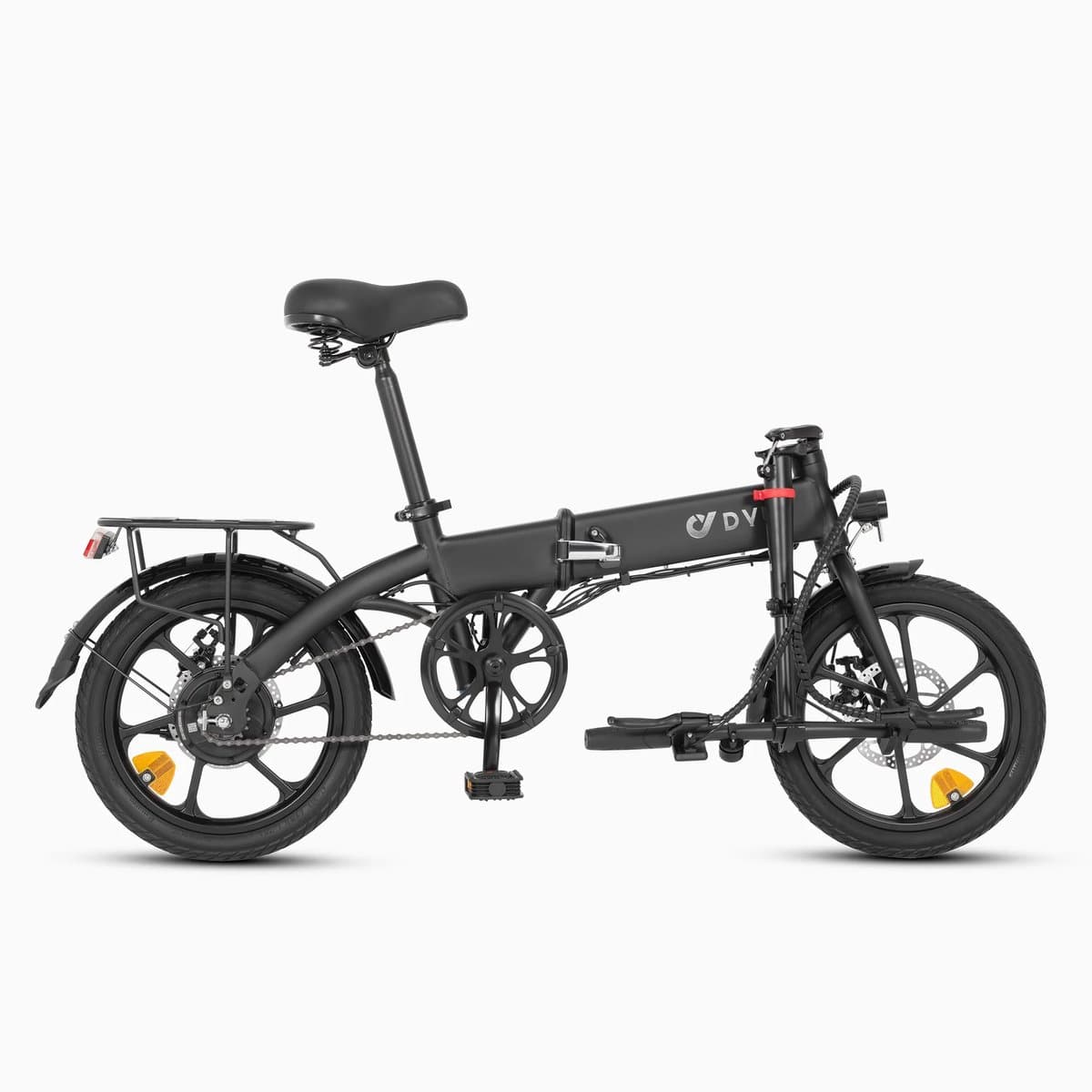 elektrische fiets - vouwfiets - DYU A1F PRO - opvouwbaar - 50/60 km bereik - 16 inch banden - inclusief tracker traceer systeem thumbnail 4