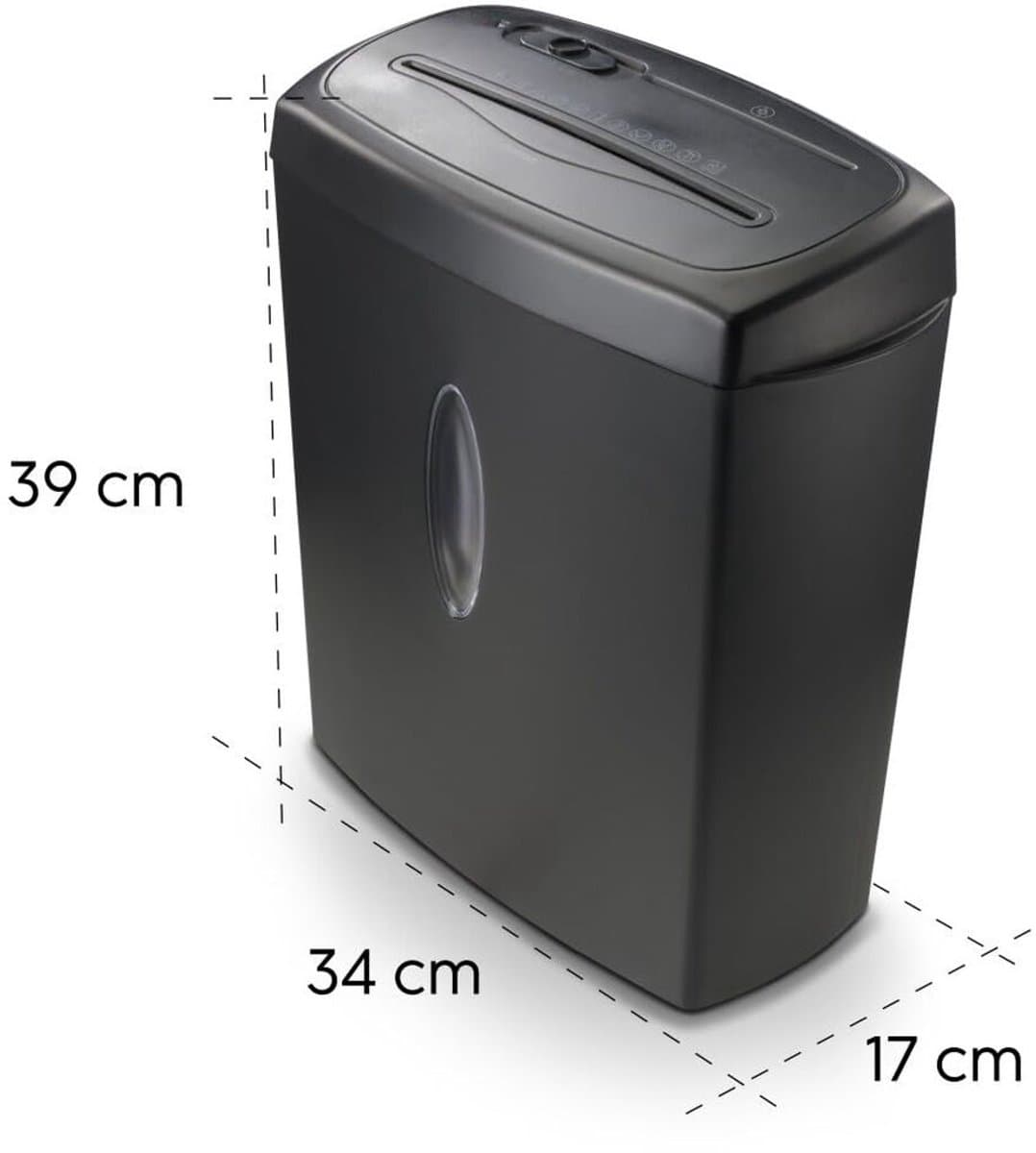 Hama Safe X100CD: cross-cut papierversnipperaar voor thuis en kantoor thumbnail 6