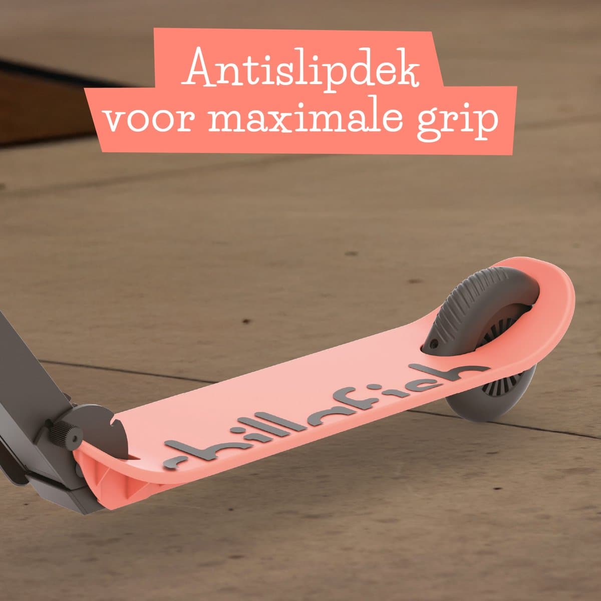 Chillafish Kinderstep jongen en meisje vanaf 5 jaar met voetrem - Oranje Roze - Step met verstelbaar stuur - Opvouwbaar en lichtgewicht met ABEC-5 wielen - Model Flexxi thumbnail 7
