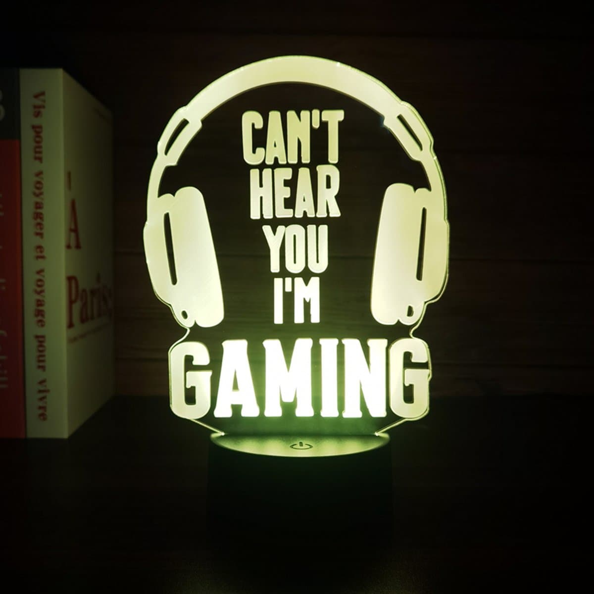 Samstyle - Game LED Lamp - 16 kleuren - 3D Game Light - I Am Gaming - Afstandsbediening - Sfeerlamp thumbnail 6