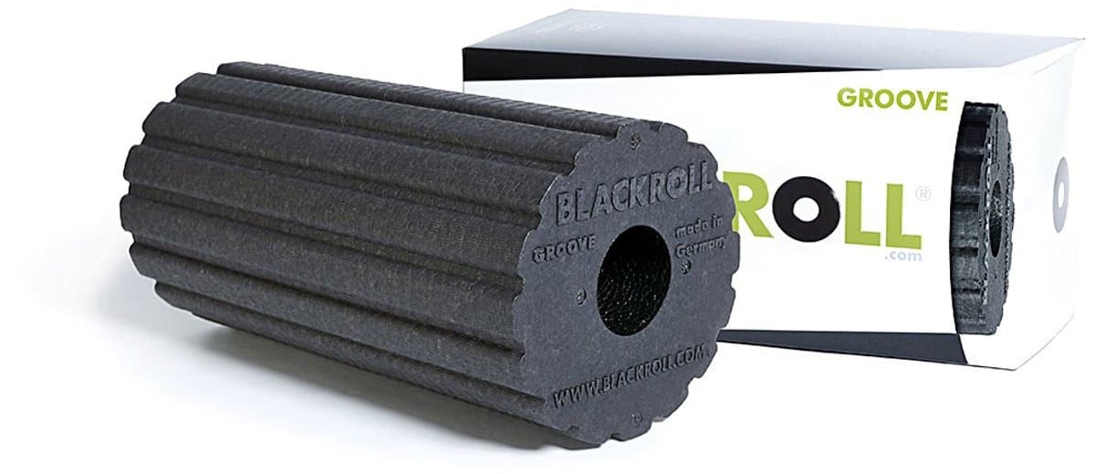 Blackroll Groove Standard Foam Roller - Hard / Zwart thumbnail 4