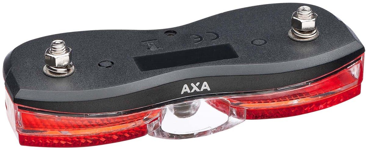 AXA City Rear Achterlicht – LED Fietsverlichting – Batterij – 500 m Zichtbaarheid – 50/80 mm Montage – Geïntegreerde Reflector – Rood thumbnail 3