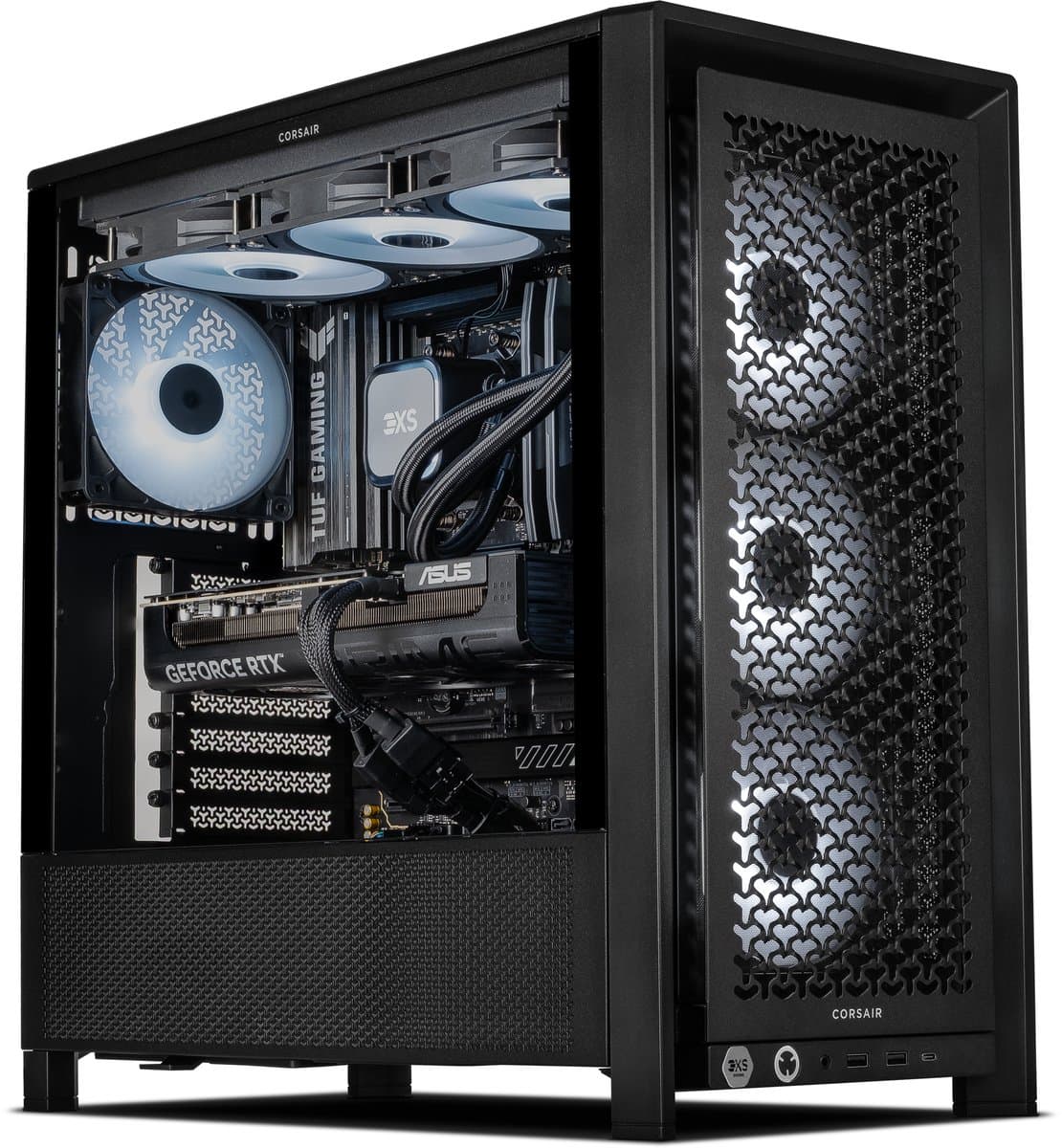 Scan 3XS Systems Revenge – Powered by ASUS – Stage 6 Gaming PC – Corsair FRAME 4000D - RTX 5070 Ti - Ryzen 7 7800X3D – Corsair DDR5 32GB – WD Black 2TB SSD – 4K High Gaming