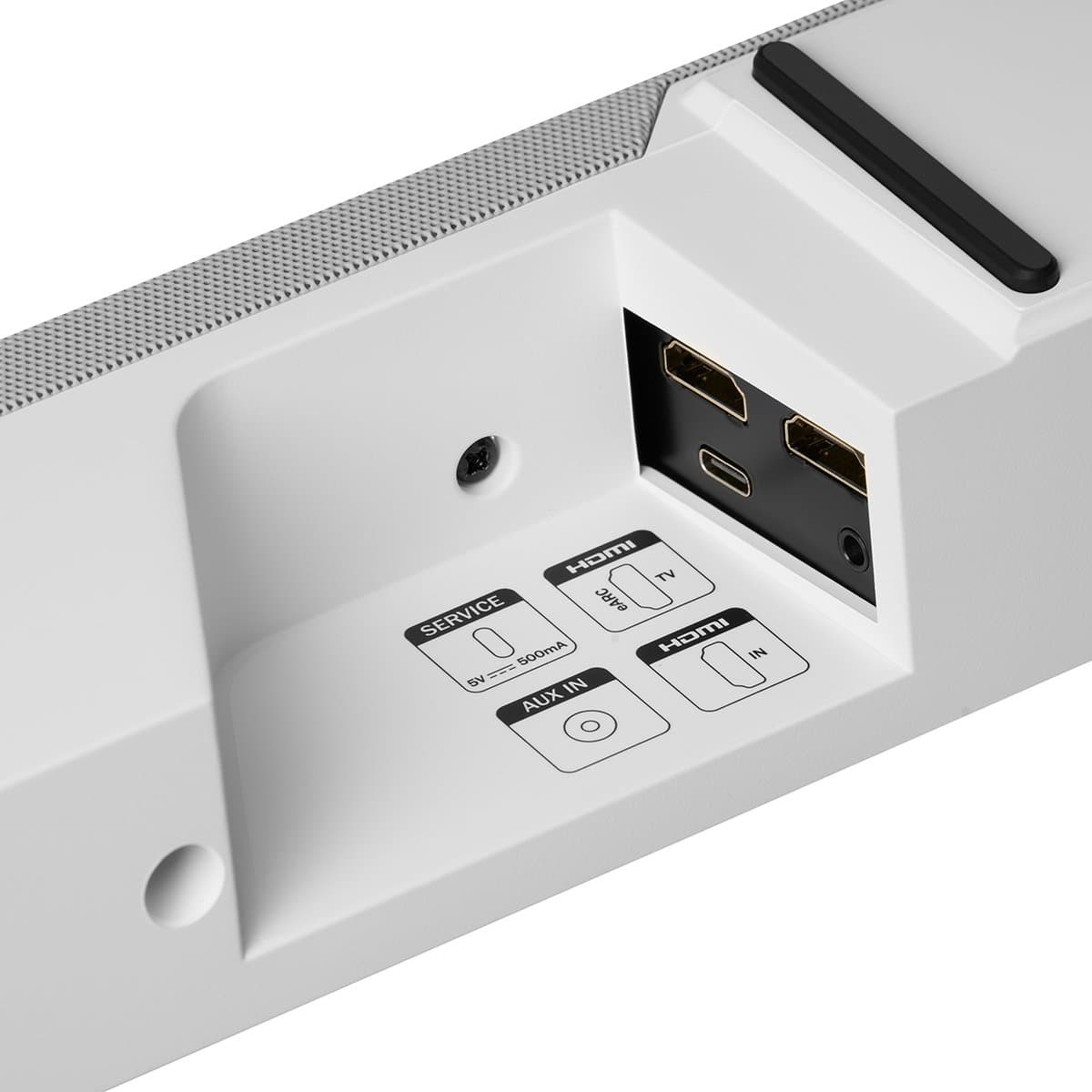 Teufel CINEBAR 11 voor Dolby Atmos "4.1-Set" - Soundbar met draadloze subwoofer & rearspeakers - Bluetooth met aptX - Virtuele surround sound - wit thumbnail 6