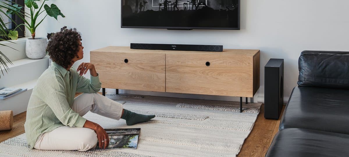 Teufel CINEBAR 11 voor Dolby Atmos "4.1-Set" - Soundbar met draadloze subwoofer & rearspeakers - Bluetooth met aptX - Virtuele surround sound - zwart thumbnail 3