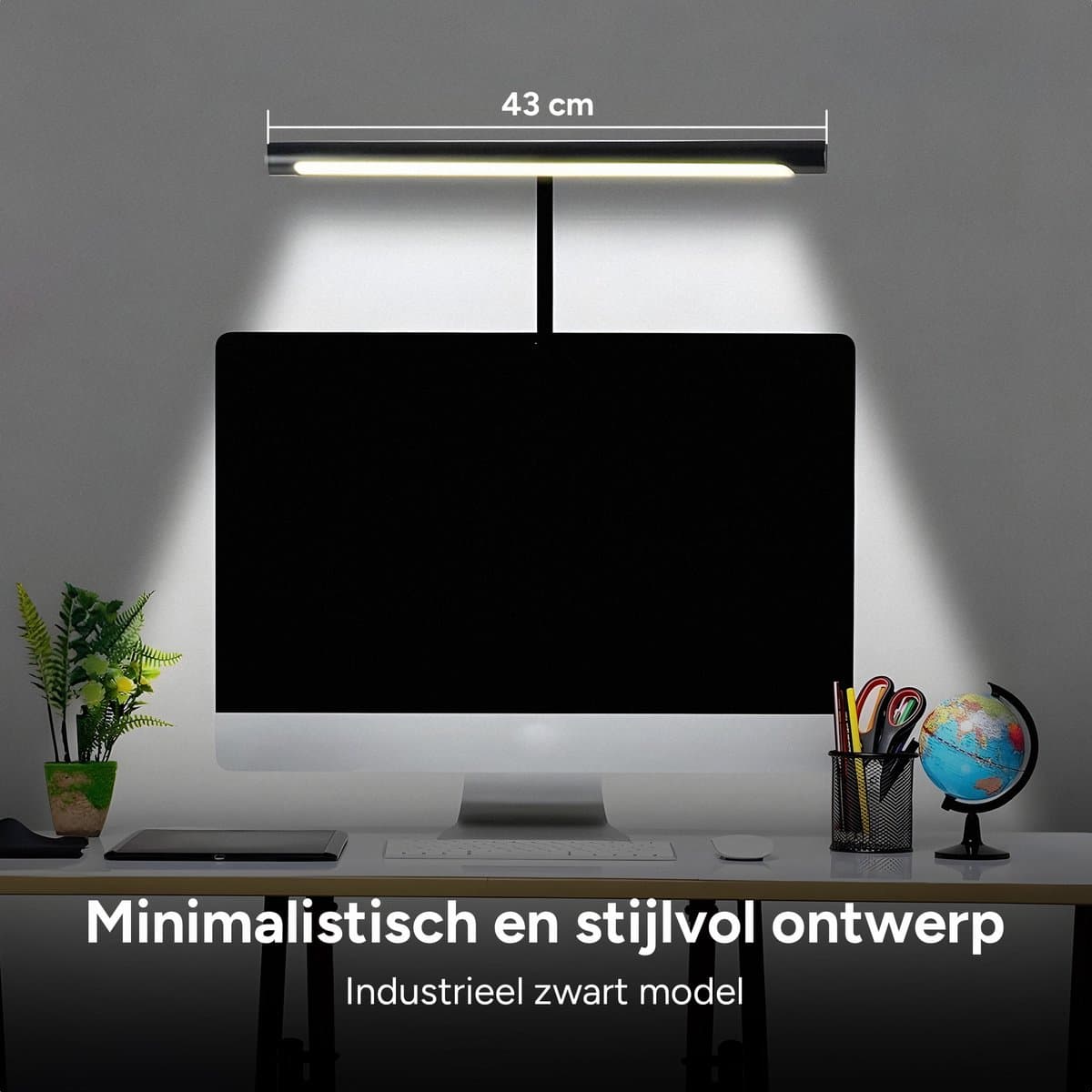 RS Goods LED-bureaulamp met klem en dimfunctie thumbnail 5