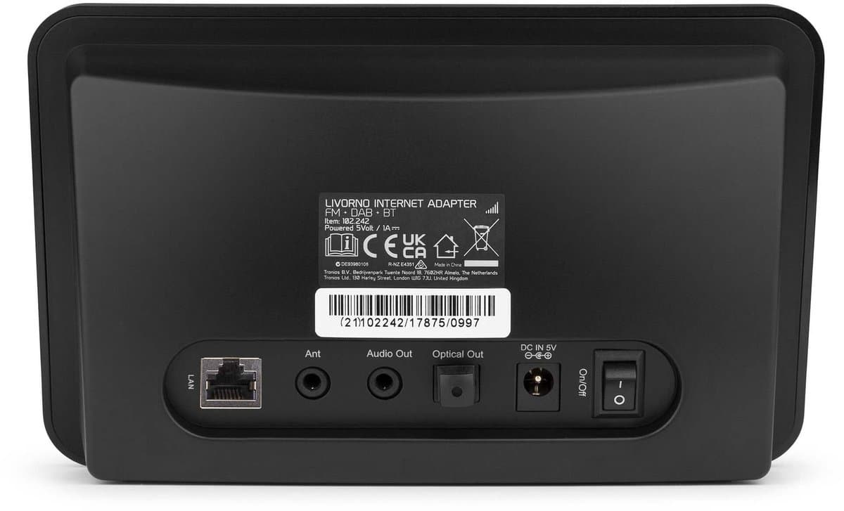 HiFi Stereo Set - Fenton set met tuner, versterker en 2 speakers - FM, DAB en internetradio - 200W thumbnail 5