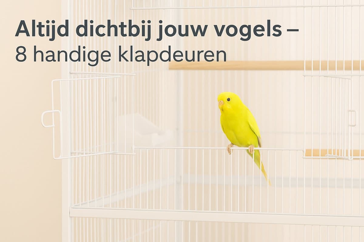 Volière Sumba – Taupe Binnenvolière voor Parkieten en Kanaries thumbnail 4