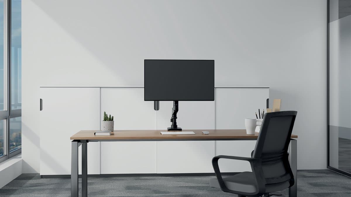 Kensington SmartFit™ Premium Enkele Monitor arm - 49 inch/ 20kg - Zwart thumbnail 5