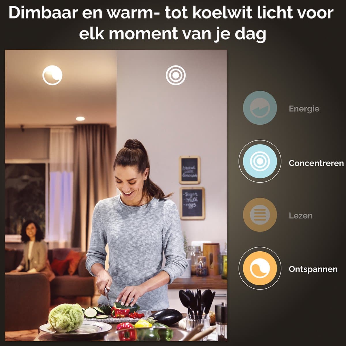 Philips Hue Ensis hanglamp - kleurenverlichting wit thumbnail 3