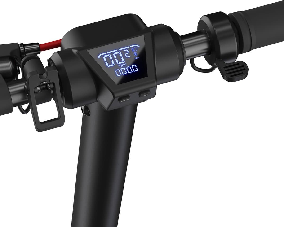 Sharp KS2AEU-B e-Scooter: 10 inch, app, achtervering thumbnail 2