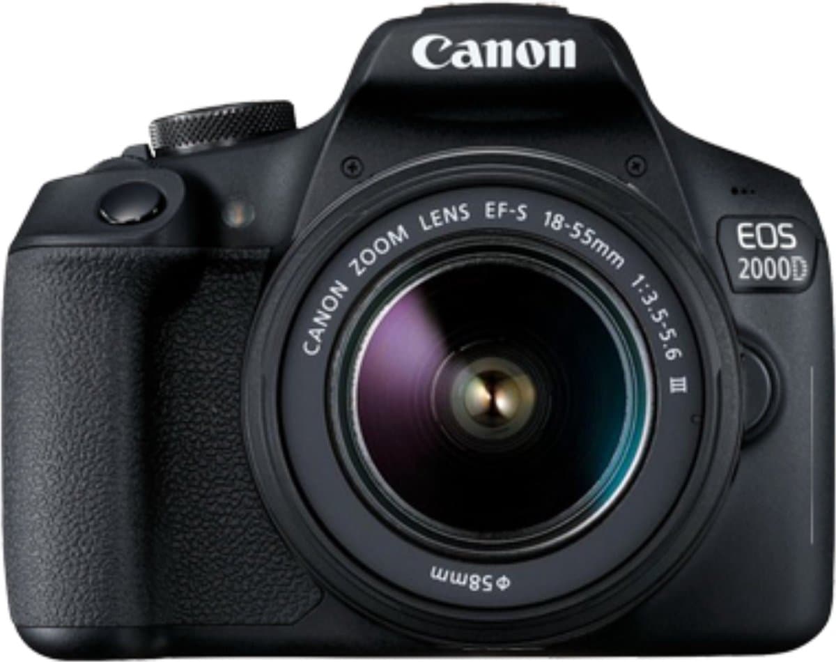 Canon EOS 2000D - Spiegelreflexcamera - +18-55mm F/3.5-5.6 DC III-lens thumbnail 8