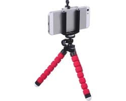 Octopus Allround Telefoonstatief Rood