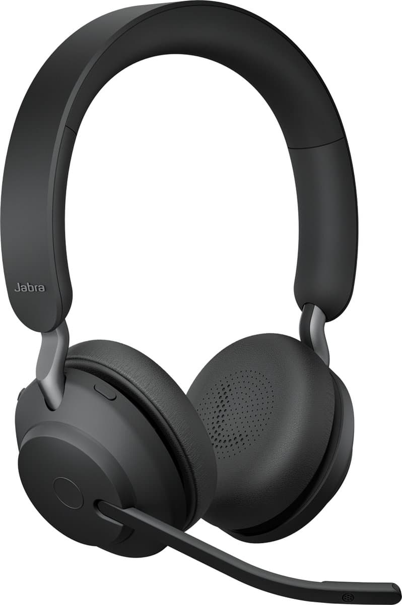 Jabra Evolve2 65 UC Stereo - Bluetooth Headset - on-ear - Bluetooth - wireless - USB-C - noise isolating thumbnail 4