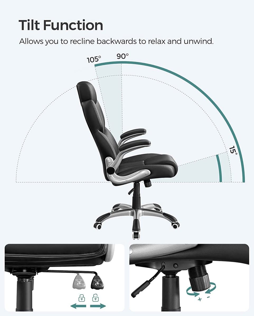Bobbel Home - Ergonomische bureaustoel - Zwart thumbnail 4