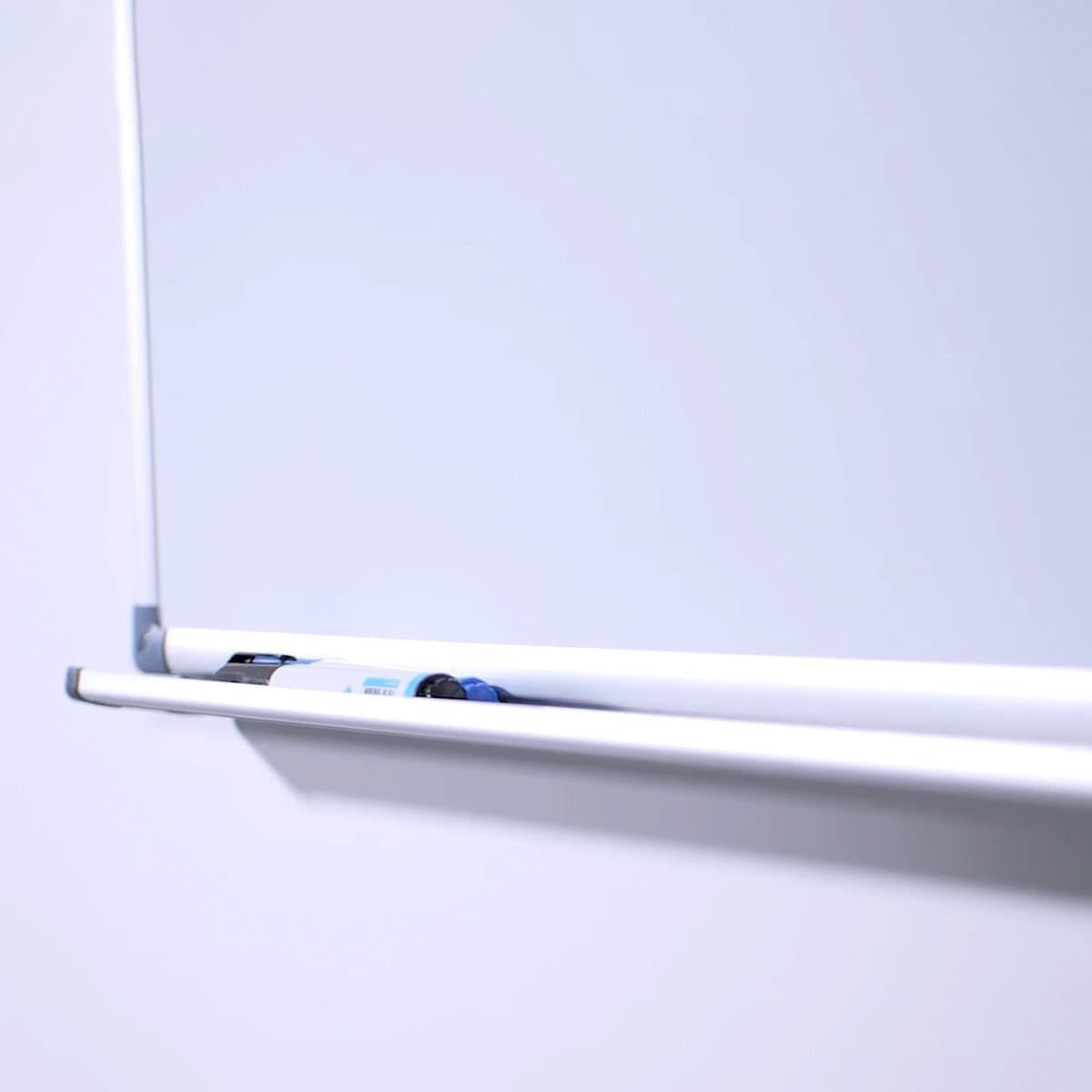 IVOL Whiteboard 120x150 cm - Magnetisch - Gelakt staal - met Montagemateriaal thumbnail 3