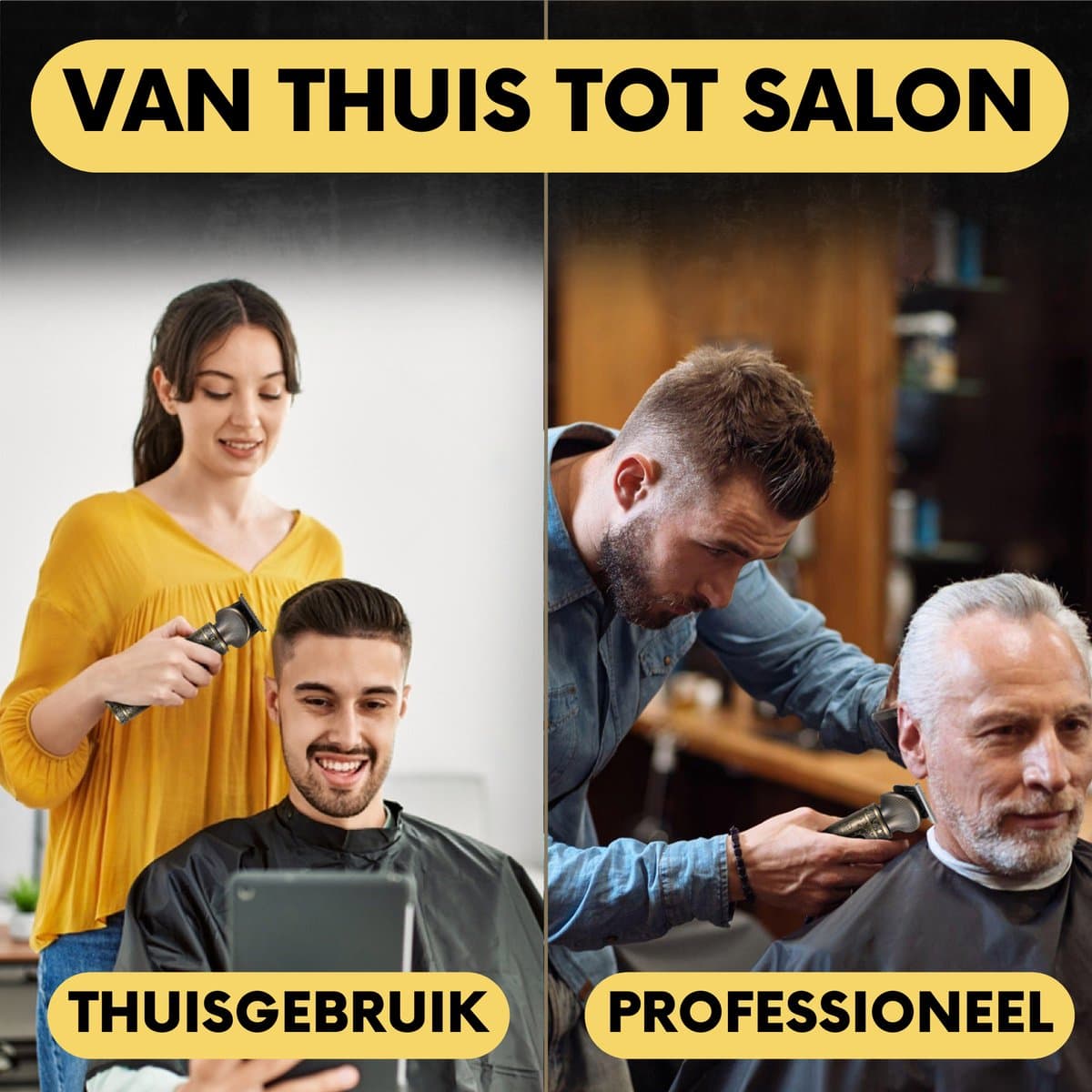 Sansbeauté 2-in-1 Baardtrimmer Mannen - Trimmer voor Baard en Lichaam - Incl. 2 opzetstukken - Bodygroomer Mannen - Bodytrimmer Heren - Haar trimmer - Tondeuse - 0.5-15MM - Neus en Oor - Trimapparaat - Baard Machine thumbnail 4