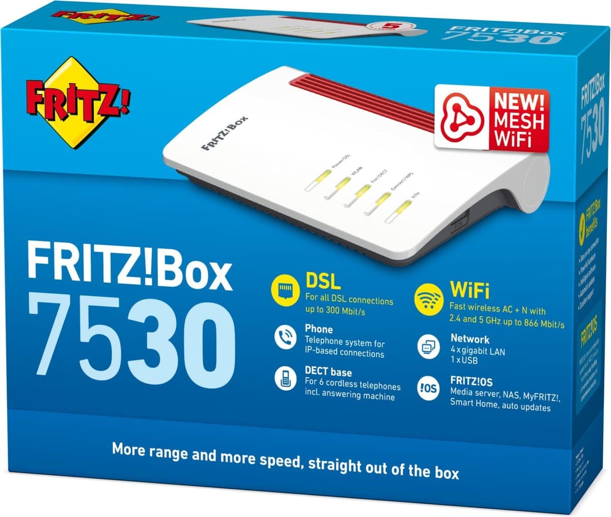AVM FRITZ!Box 7530: Mesh-router met WiFi 5 voor smart homes thumbnail 6