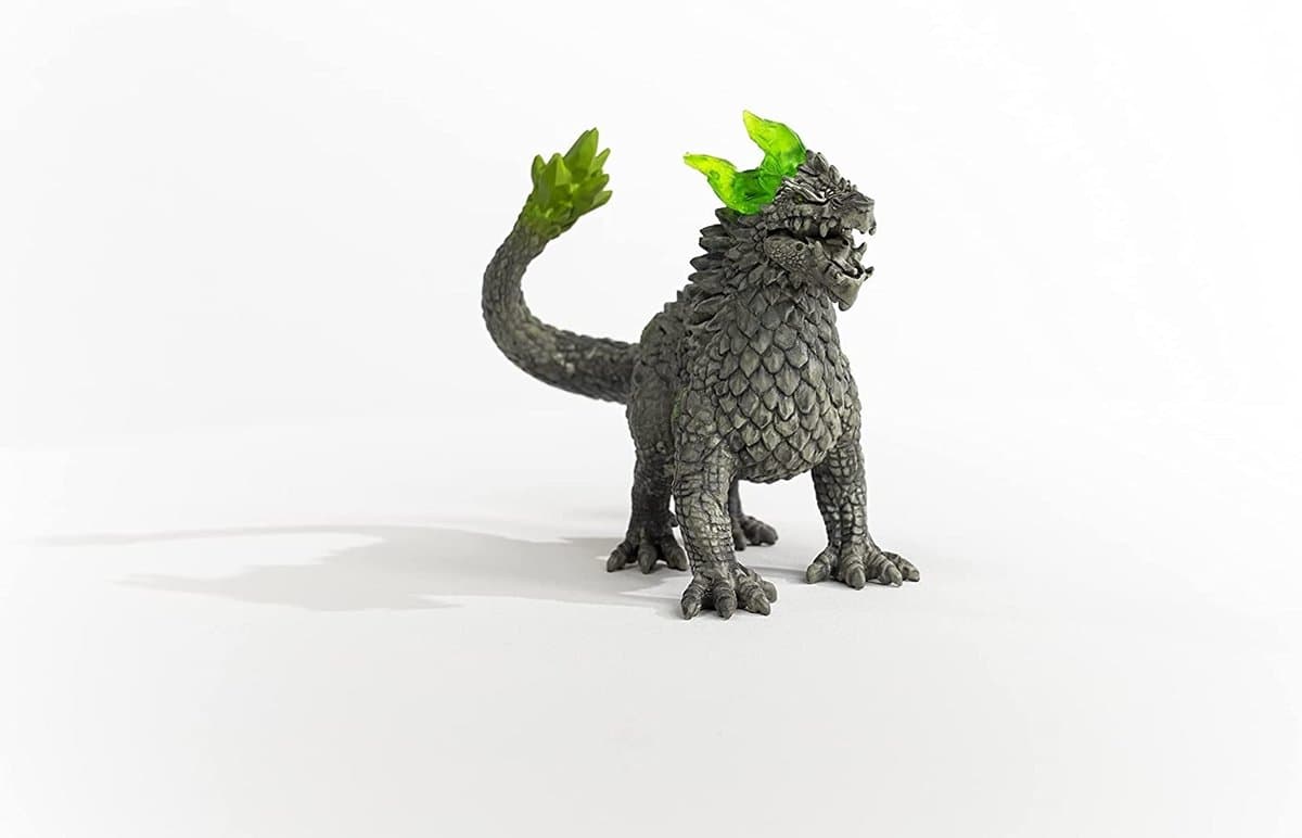 Schleich Eldrador Steendraak: gedetailleerde speelfiguur met kristallen thumbnail 2