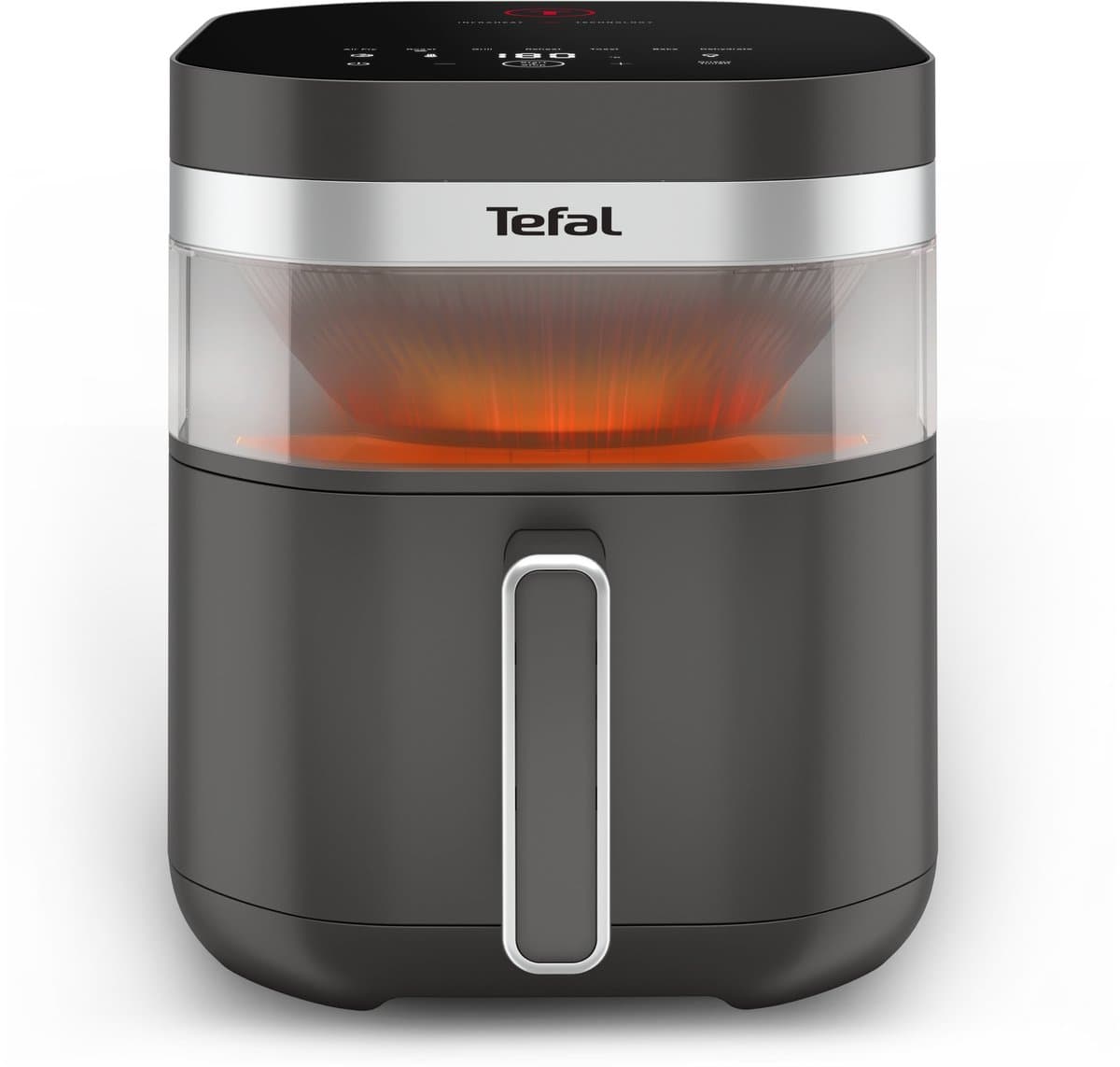 Tefal Easy Fry Infrared EY832H - Airfryer 7L - 1700W - Infraroodtechnologie - 2x Sneller Warm - 8 Programma's - Voor 8 Personen thumbnail 2