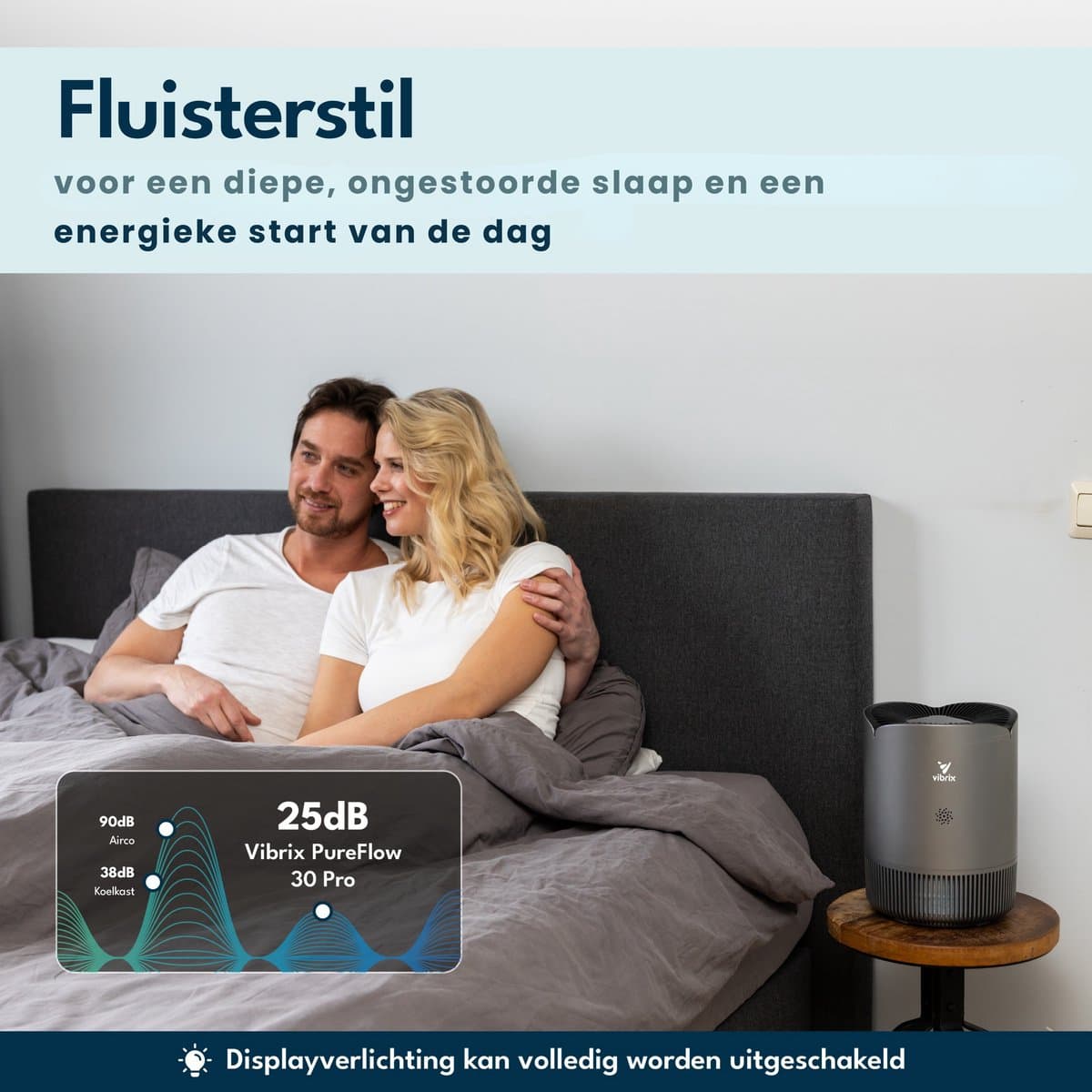 Vibrix PureFlow30 Pro – HEPA H14 Luchtreiniger met App thumbnail 6