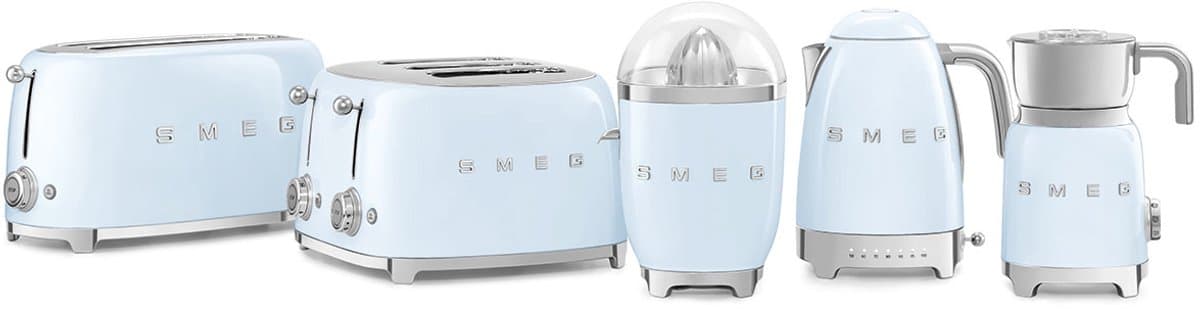SMEG CJF11PBEU - Citruspers - Pastelblauw - Handmatige druk - 70W thumbnail 8
