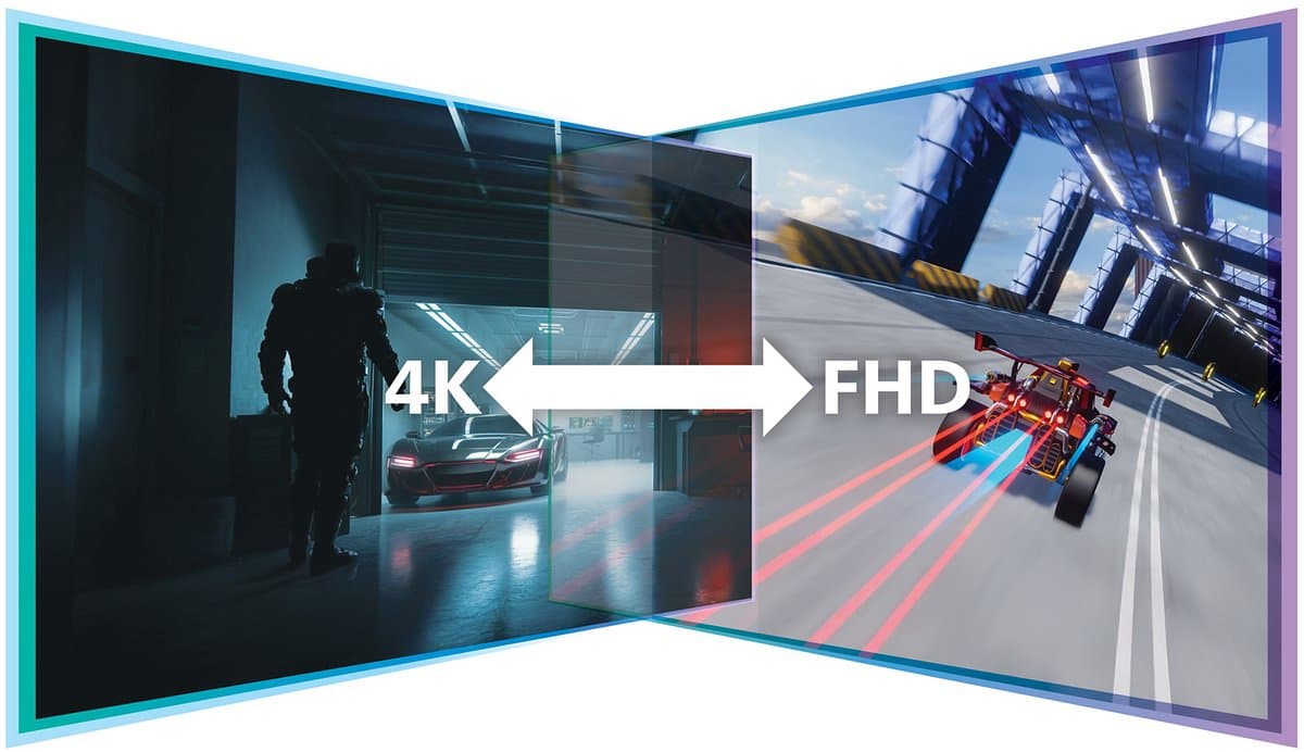 Philips Evnia 27M2N5901A - Dual-Mode 4K/FHD Gaming Monitor met AI Ambiglow thumbnail 7