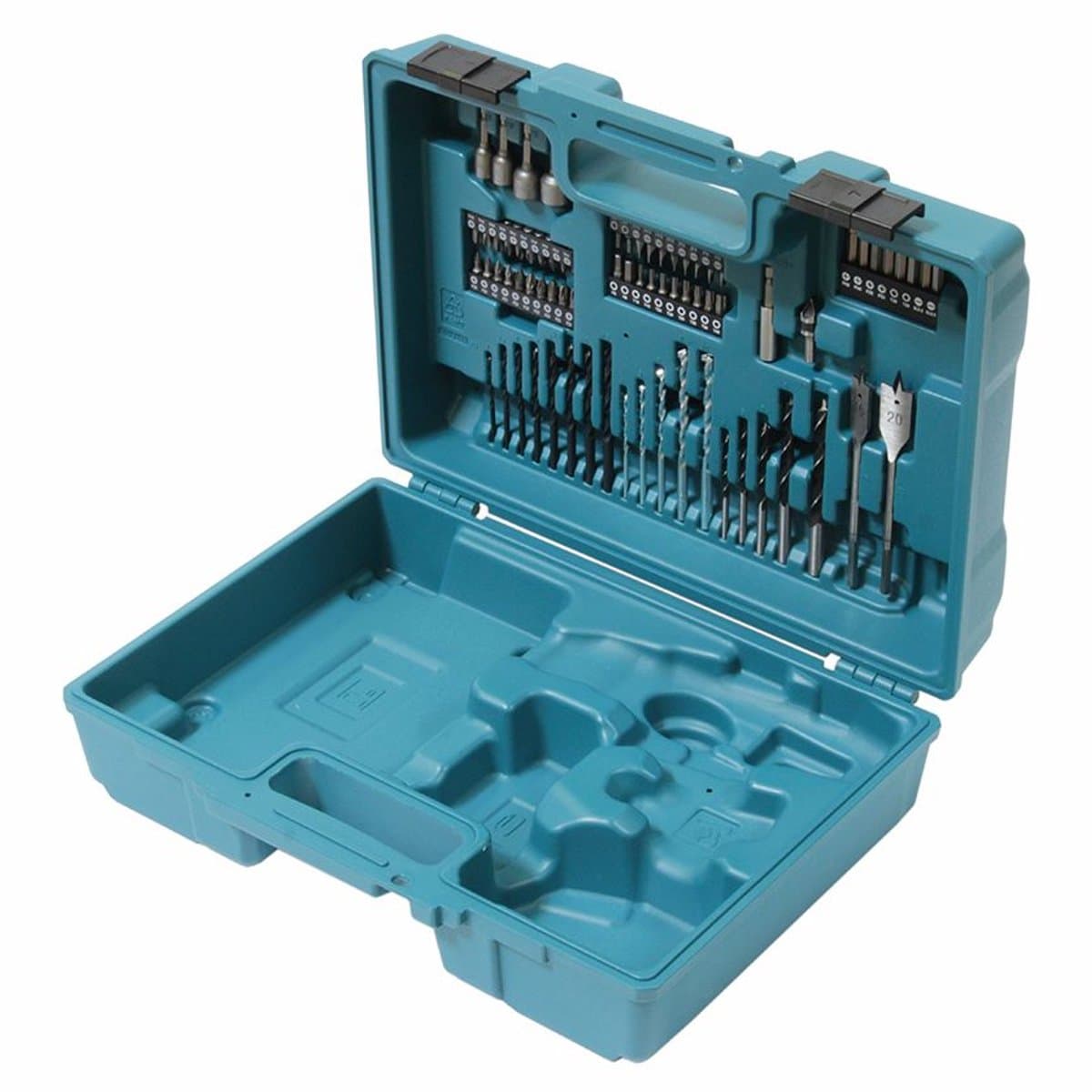 Makita DHP490RFX3 18 Volt accu LXT klopboormachine met 74 delige bitset in koffer en 2x 3.0Ah li-ion accus en lader thumbnail 5