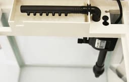 Productfoto van AquaOne HR-230 wit nano-aquarium met LED en pomp