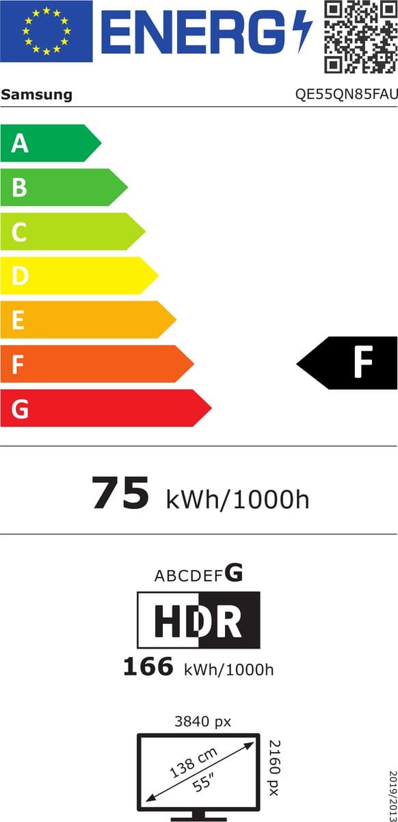Samsung QE55QN85F 4K Neo QLED - 100Hz Mini-LED 2025 thumbnail 7