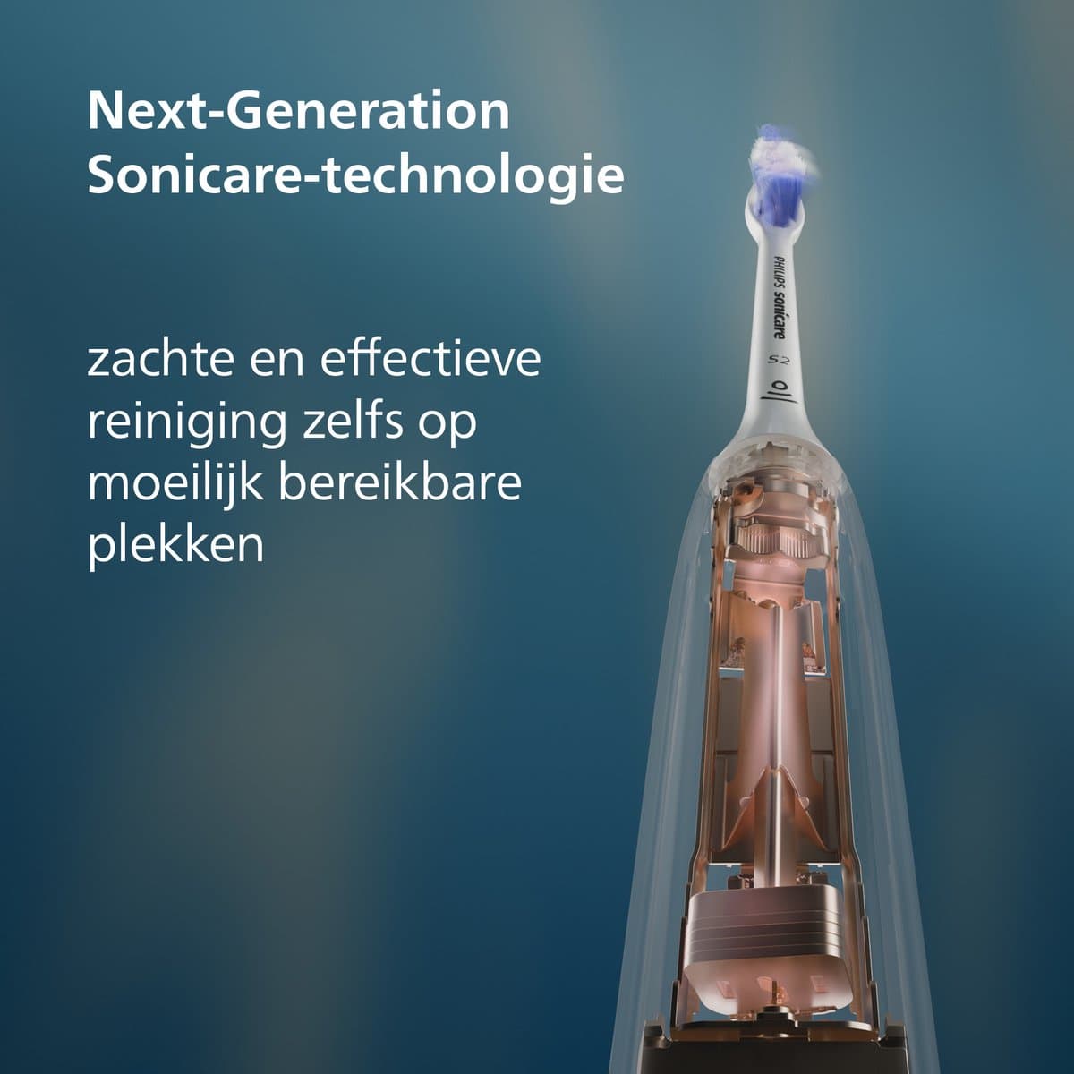 Philips Sonicare 5300 Series - Elektrische Tandenborstel - Zwart - Reisetui - Wittere tanden - HX7101/02 thumbnail 4