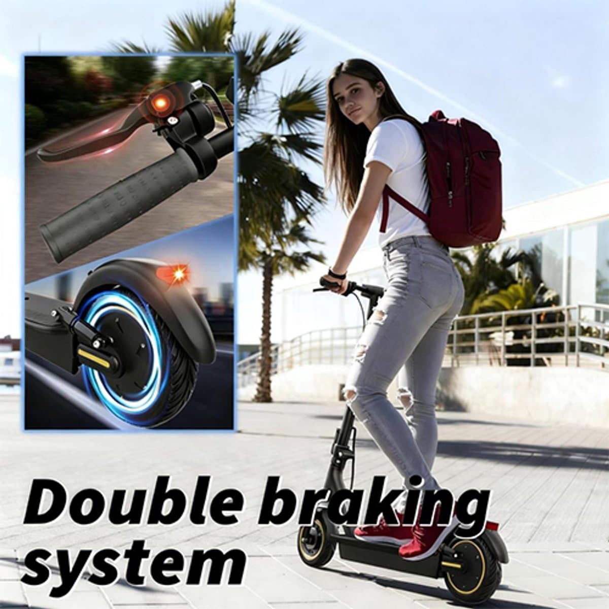 Minicee Elektrische Step: 22 km/h, 45 km bereik thumbnail 4