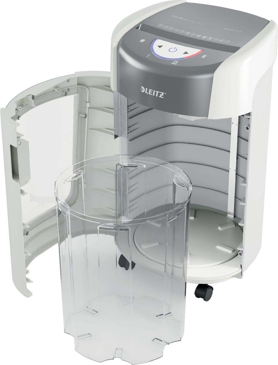 Leitz IQ OptiMax Home Office 225 Papierversnipperaar P5 - Micro snippers - 15L - Tot 6 Vel - Wit thumbnail 8