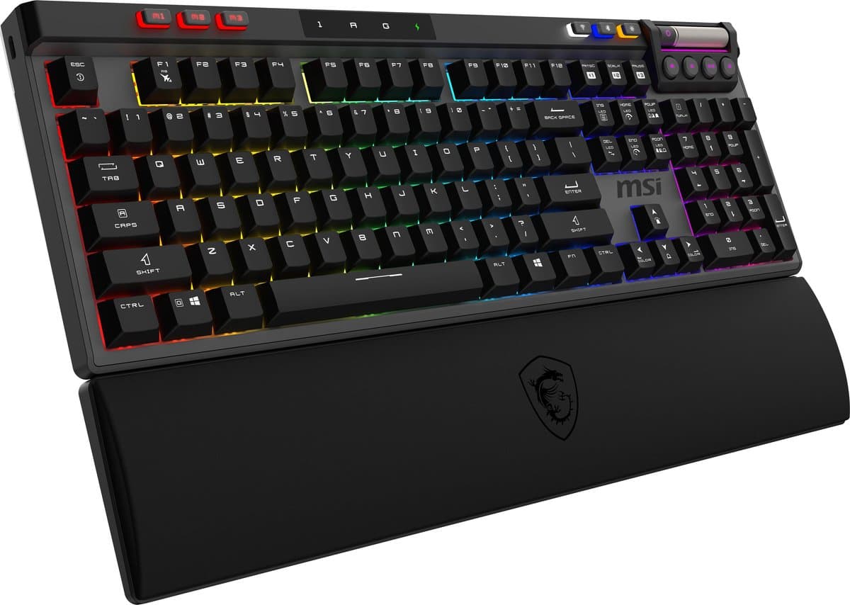 MSI STRIKE PRO WIRELESS - Silent Gaming Keyboard 1500h thumbnail 8