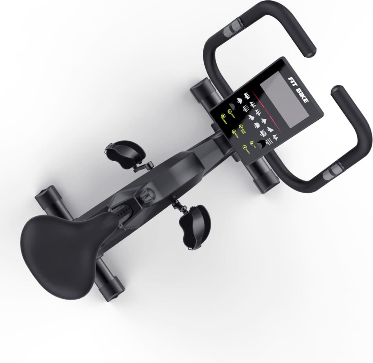 FitBike - Comfort Bike - Hometrainer - Hartslagsensoren - Lage instap - Breed zadel thumbnail 8