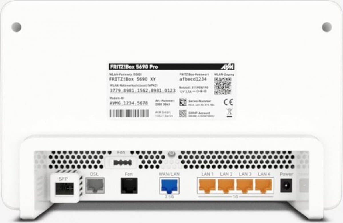AVM FRITZ!Box 5690 Pro: WiFi 7 Mesh-router met tri-band thumbnail 7