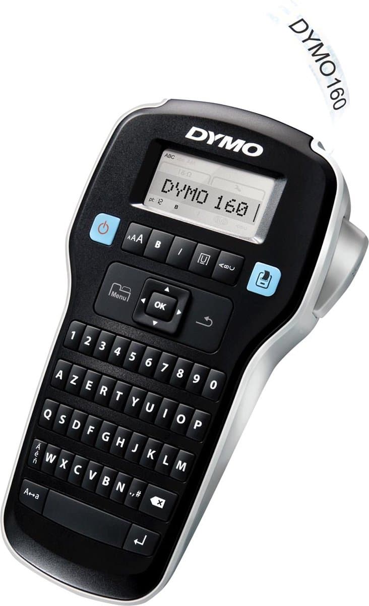 2x Dymo beletteringsysteem LabelManager 160P, azerty